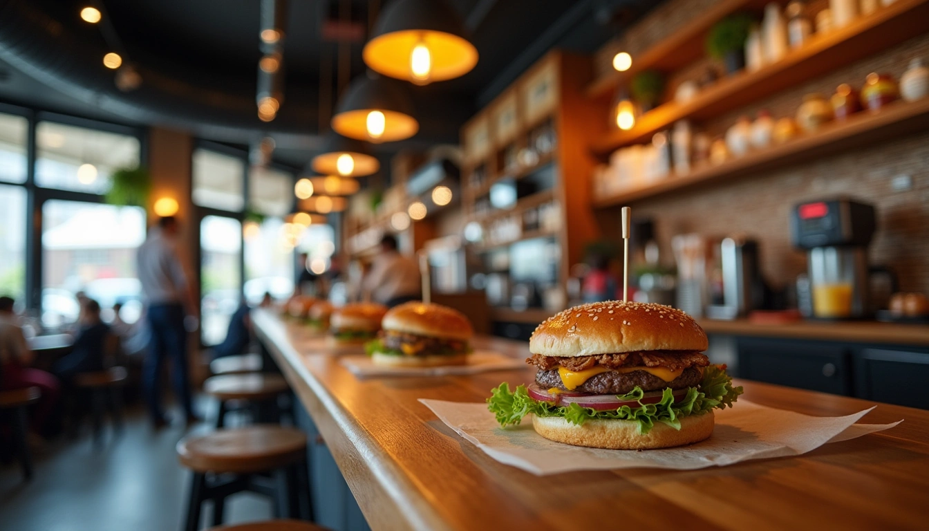 Jimmy's Famous Burgers interior